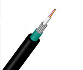 12 Core GYXTS04 Anti Rodent Fiber Optic Cable Steel PE Outer Jacket