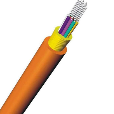 48 Core GJPFJV Indoor Fiber Optic Cable Bundle Single Tight Buffered Distribution