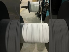Introducción de cable óptico en forma de mariposa