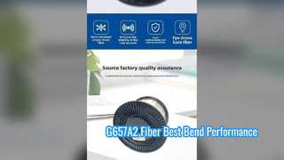 Fiber G657A2 La solución definitiva para cables insensibles a dobleces