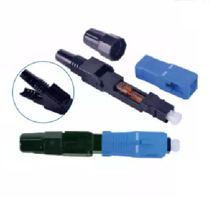 Conectores de cables de fibra óptica LSZH Excelente resistencia mecánica -45C / 50C para conexiones de red rápidas y estables