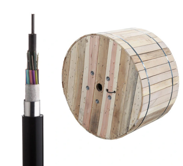 2-144f GYTA Cables ópticos subterráneos de aluminio blindado para comunicaciones al aire libre