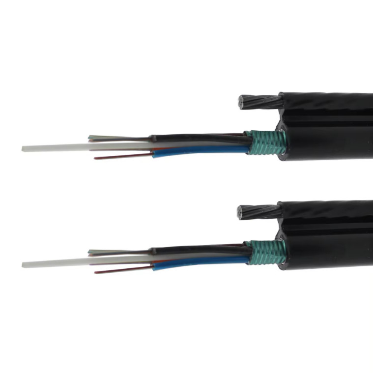 Cable de fibra óptica de modo único de 2-12 núcleos