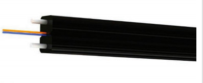 Cable de caída FTTH de modo único 1-2 núcleos GJXFH miembro de resistencia FRP