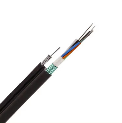 GYTC8A Cable de fibra óptica de aluminio blindado auto-sustentador Figura 8 Núcleo 24 36 48 72