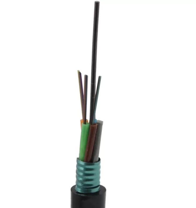 GYTA04 Cable de fibra óptica exterior con cubierta de aluminio PE y antitermitos y roedores
