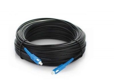 Cable de parche de fibra óptica FTTH Cable de parche de fibra óptica LC SC ST FC PC UPC APC Cable de parche de fibra óptica simple para exteriores