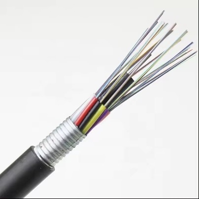 Cables subterráneos exteriores GYTA 144 Cable de fibra óptica de núcleo tubo suelto blindado