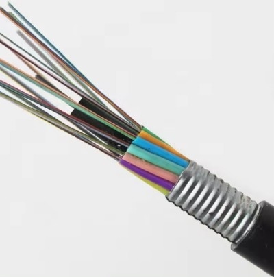Cables subterráneos exteriores GYTA 144 Cable de fibra óptica de núcleo tubo suelto blindado