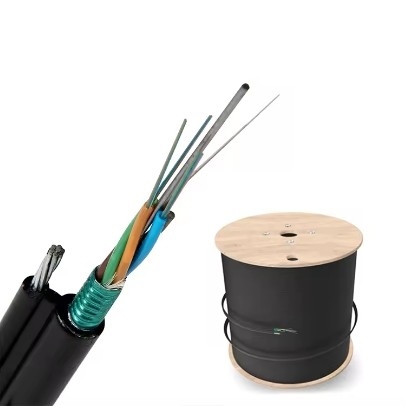 144F Fuera Figura 8 Cable de fibra óptica de soporte de azufre aéreo GYFTC8Y GYTC8S GYTC8A