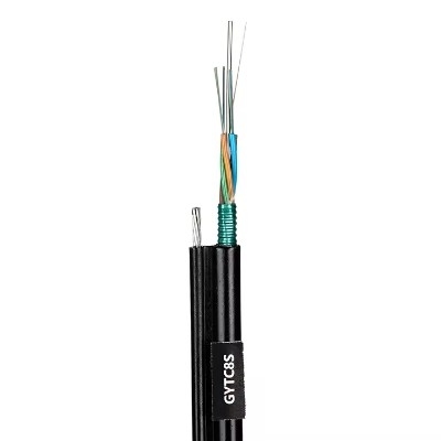 144F Fuera Figura 8 Cable de fibra óptica de soporte de azufre aéreo GYFTC8Y GYTC8S GYTC8A