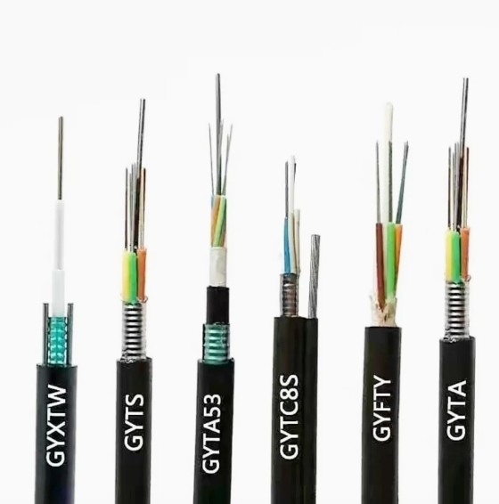 6-144 Núcleos de red de transmisión de señales de datos por cable de fibra óptica exterior con servicios de personalización