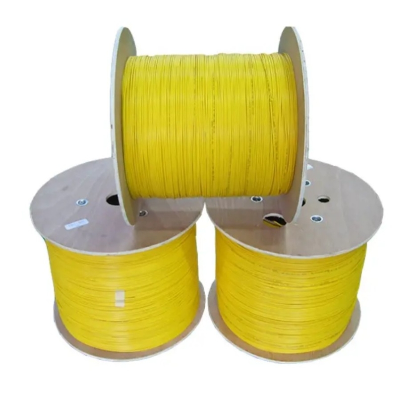 Cable de datos de fibra óptica de interior de fibra estrecha certificado ISO9001 para espacios reducidos