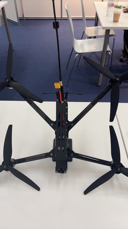 Drone FPV de 17 pulgadas de largo alcance y alta potencia, drone de carreras FPV con capacidad de carga de 12 KG