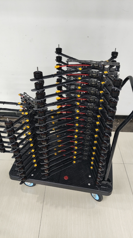 Drone FPV de 17 pulgadas de largo alcance y alta potencia, drone de carreras FPV con capacidad de carga de 12 KG