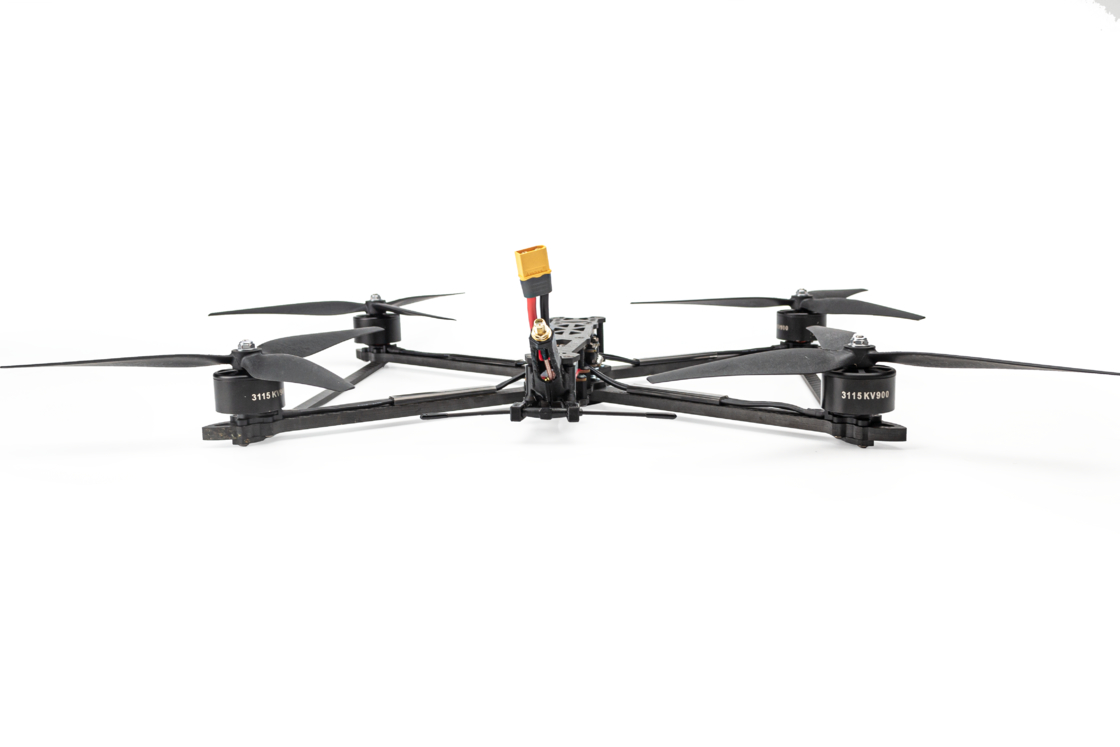 880g FPV 10 pulgadas SE10 True X Frame Drone para el monitoreo y control del tráfico