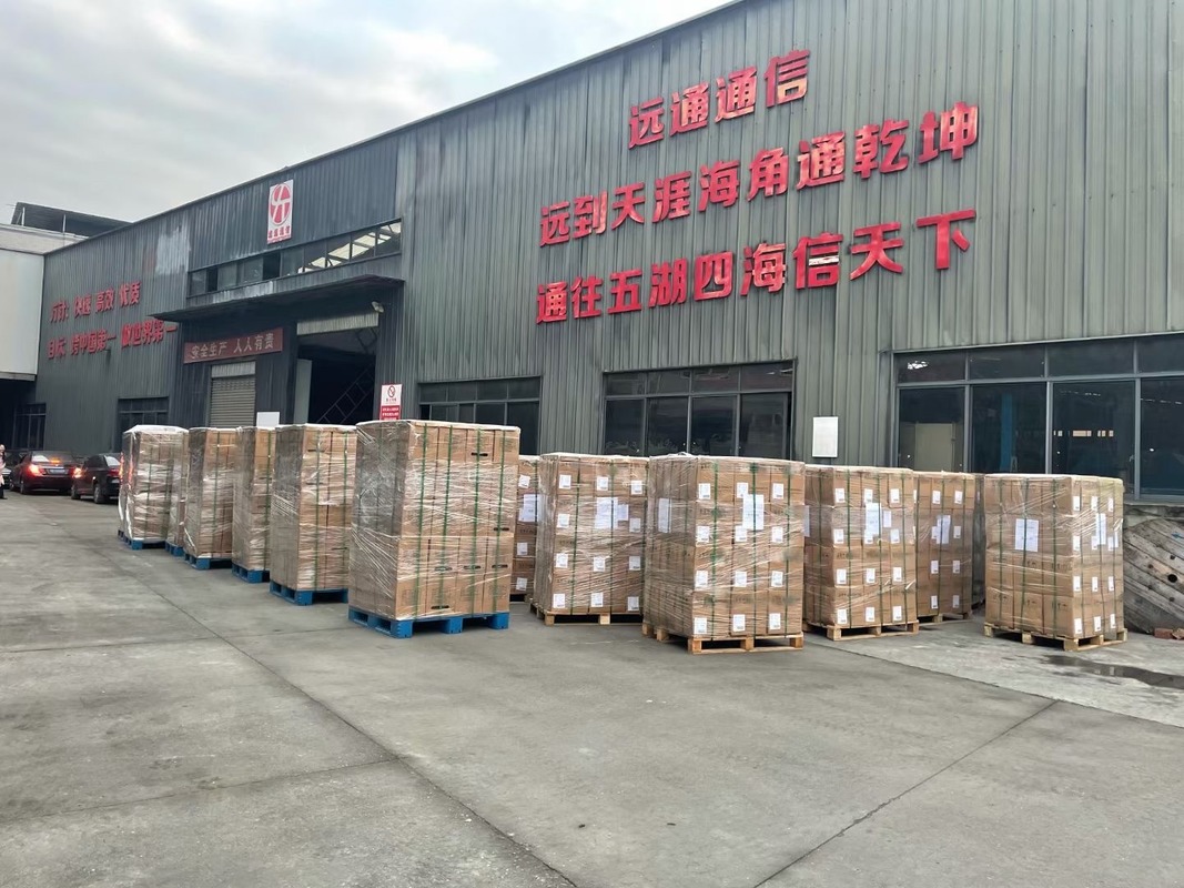 Cable de fribra óptica acorazado al aire libre GYTZA de 48 bases ignífugo