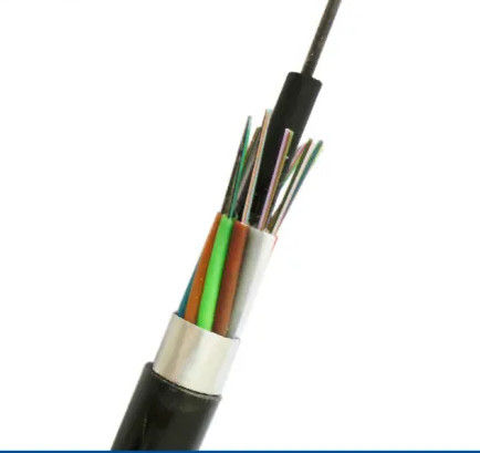 2-144 núcleos GYTA cinta de aluminio en hebras cable óptico blindado