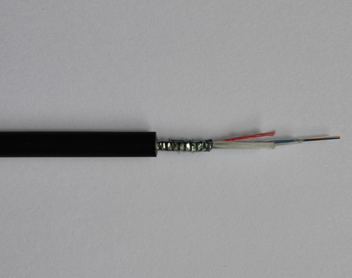 Cable de fibra óptica GYXZW-6B1.3 para operación de campo, militar, campo, ambiente severo