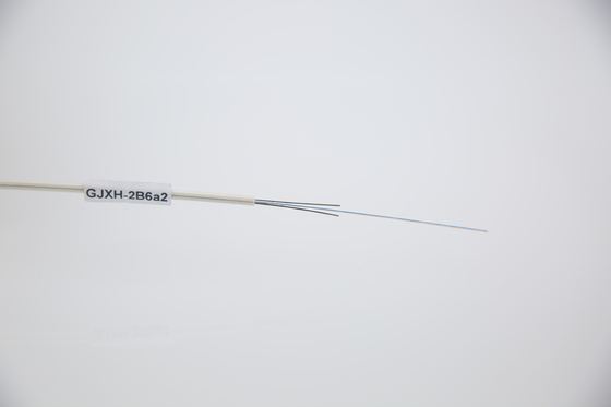 Introducción de cable óptico en forma de mariposa